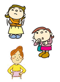 身体を冷やさないようにしましょう